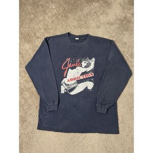 RARE Vintage Men's Long Sleeve 90s Janes Addiction Nothing's Shocking, Size‎ XL